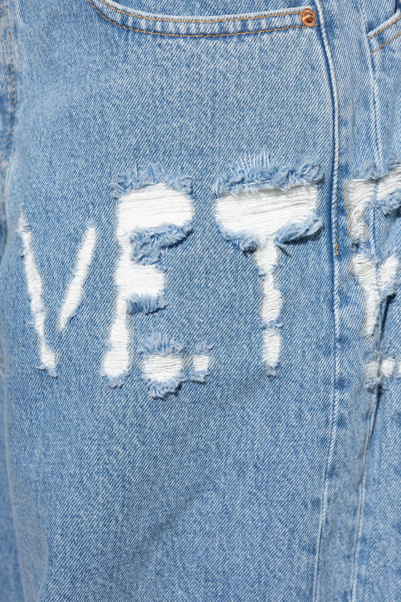 Vetements on sale logo jeans